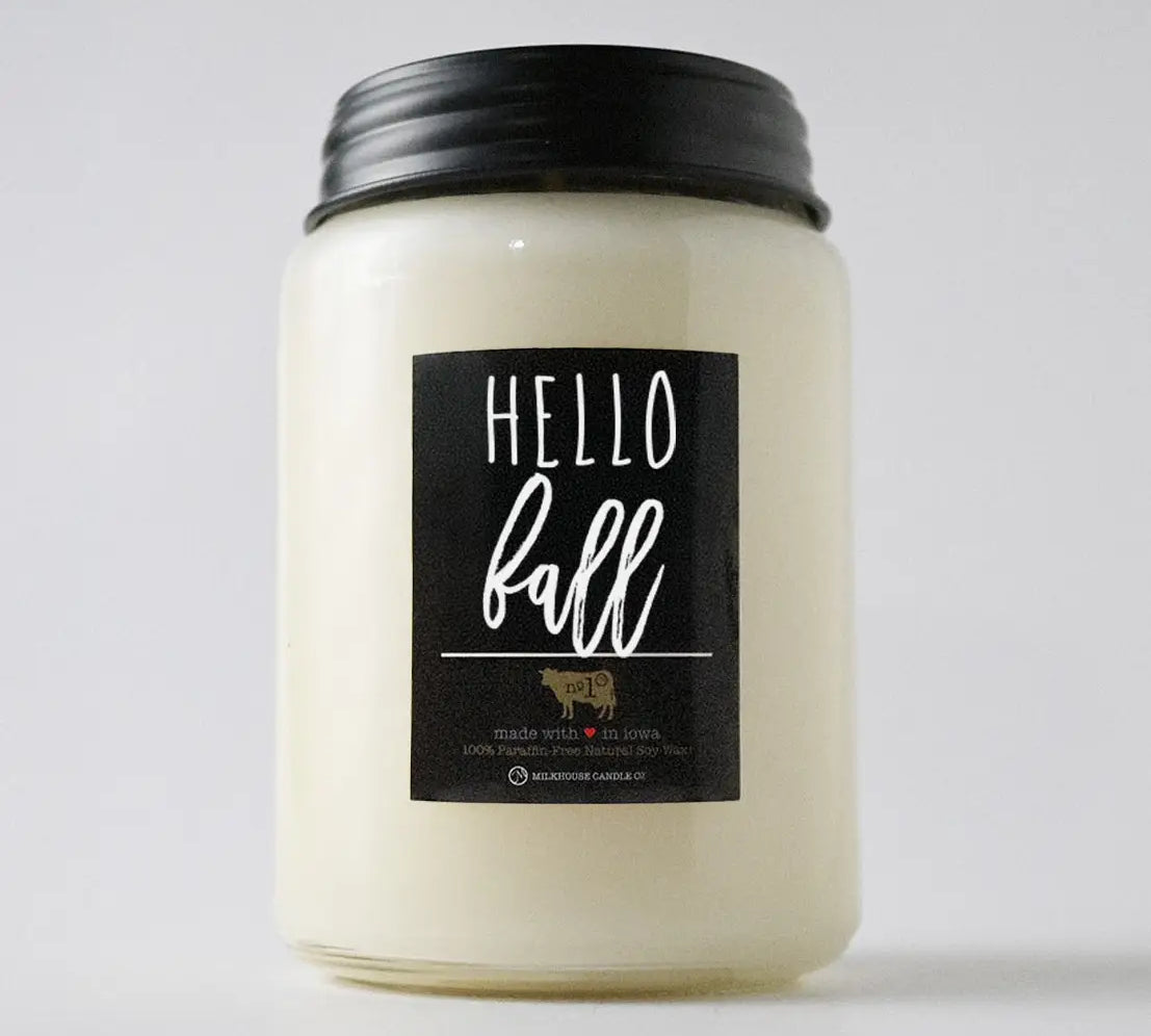 Milkhouse Farmhouse Apothecary Jar 26oz
