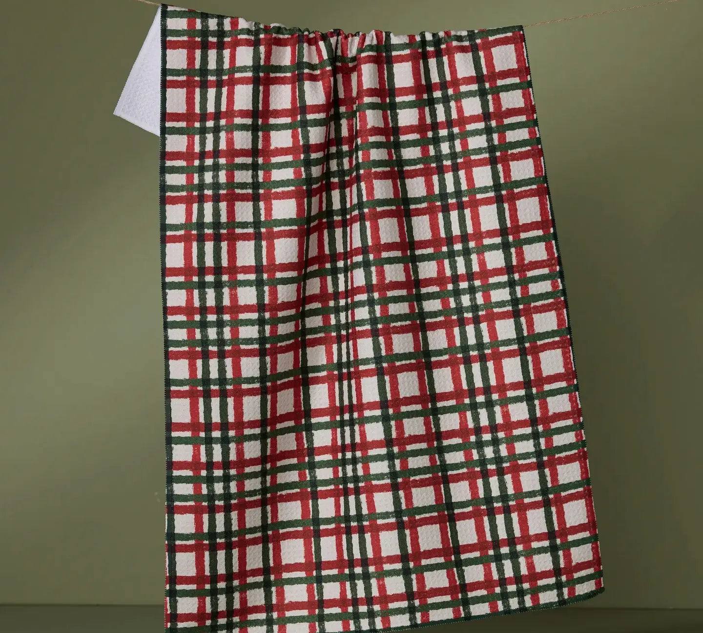 Christmas Geometry Tea Towel 18x30