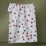 Christmas Geometry Tea Towel 18x30