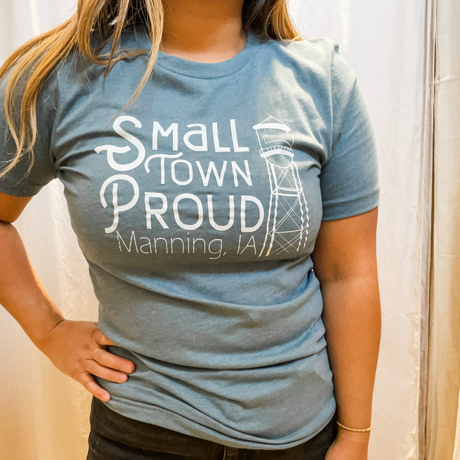 Small Town Proud Water Tower Tee