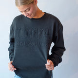 Iowa College Lines Crew Sweatshirt