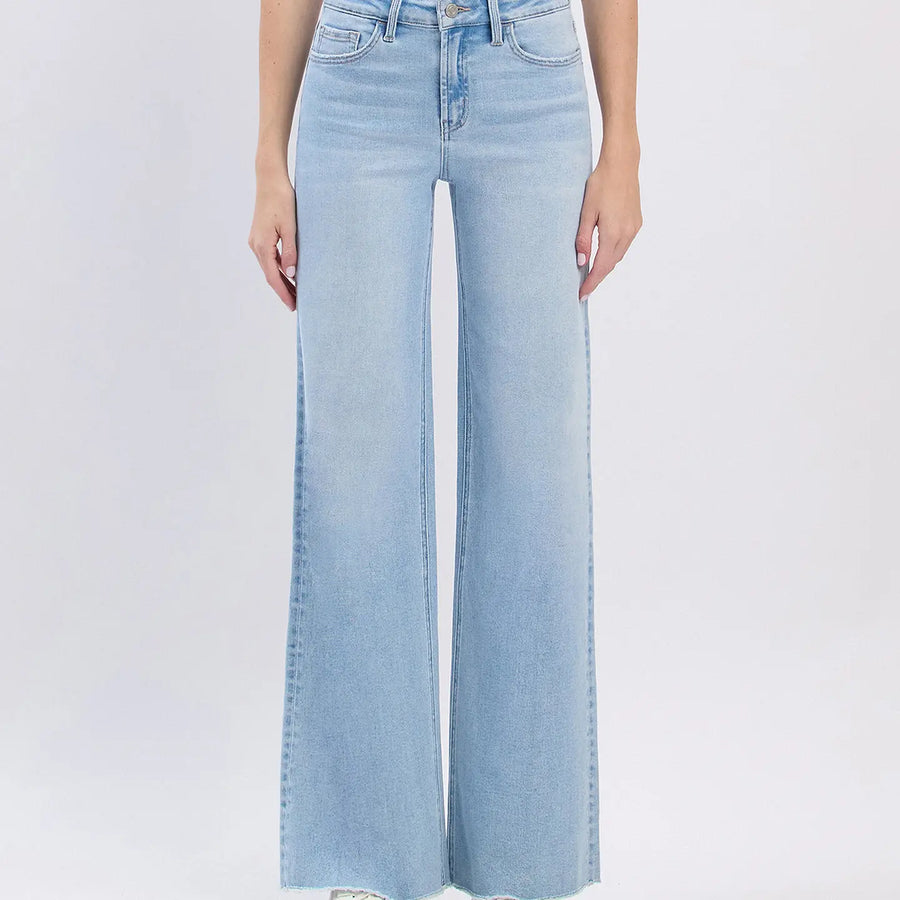 Judy Wide Leg Vervet Jeans