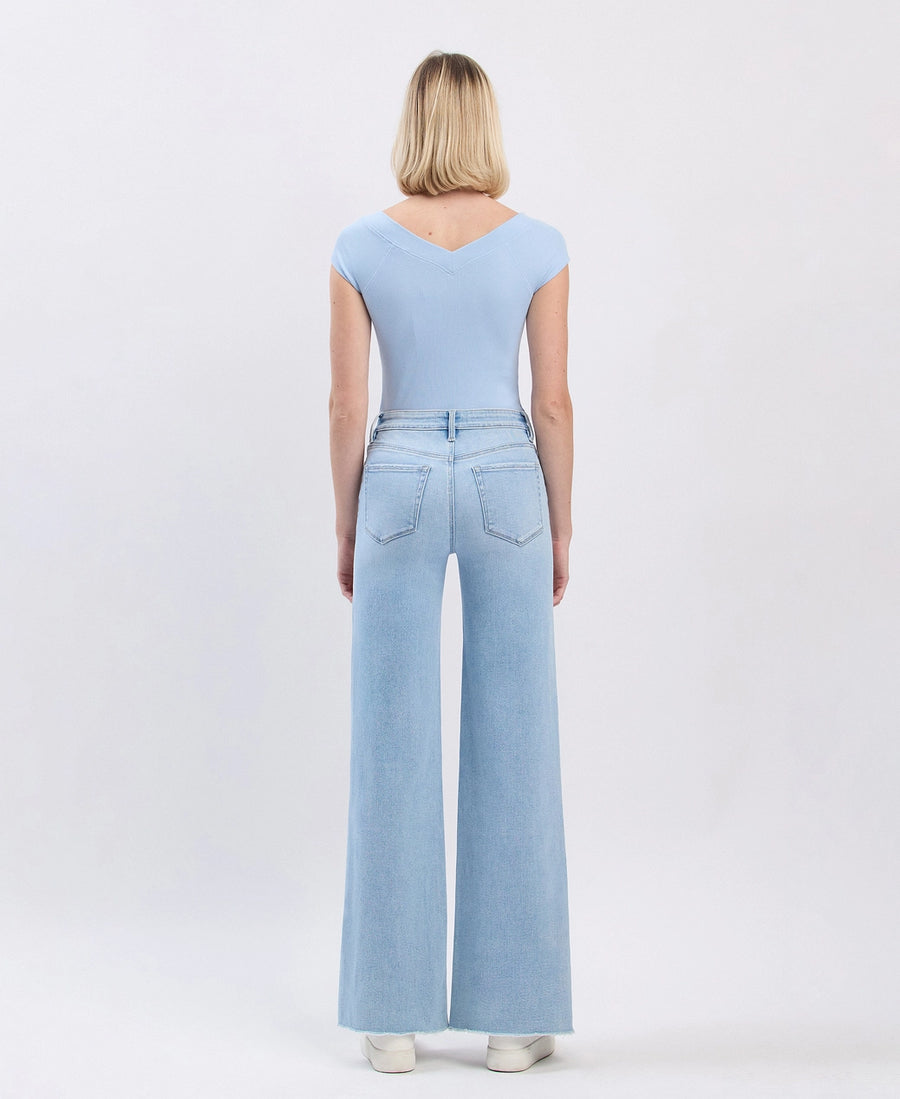 Judy Wide Leg Vervet Jeans