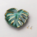 Jewelry Dish + Stud Earring Set