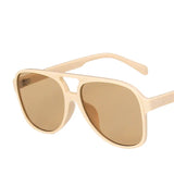 Vintage Double Bridge Aviator Sunglasses