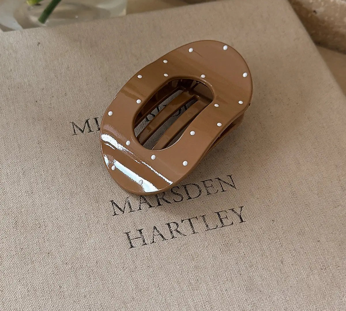 Mini Duckbill Dotted Hair Clip