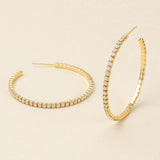 Sparkle & Shine Large Rhinestone Earring