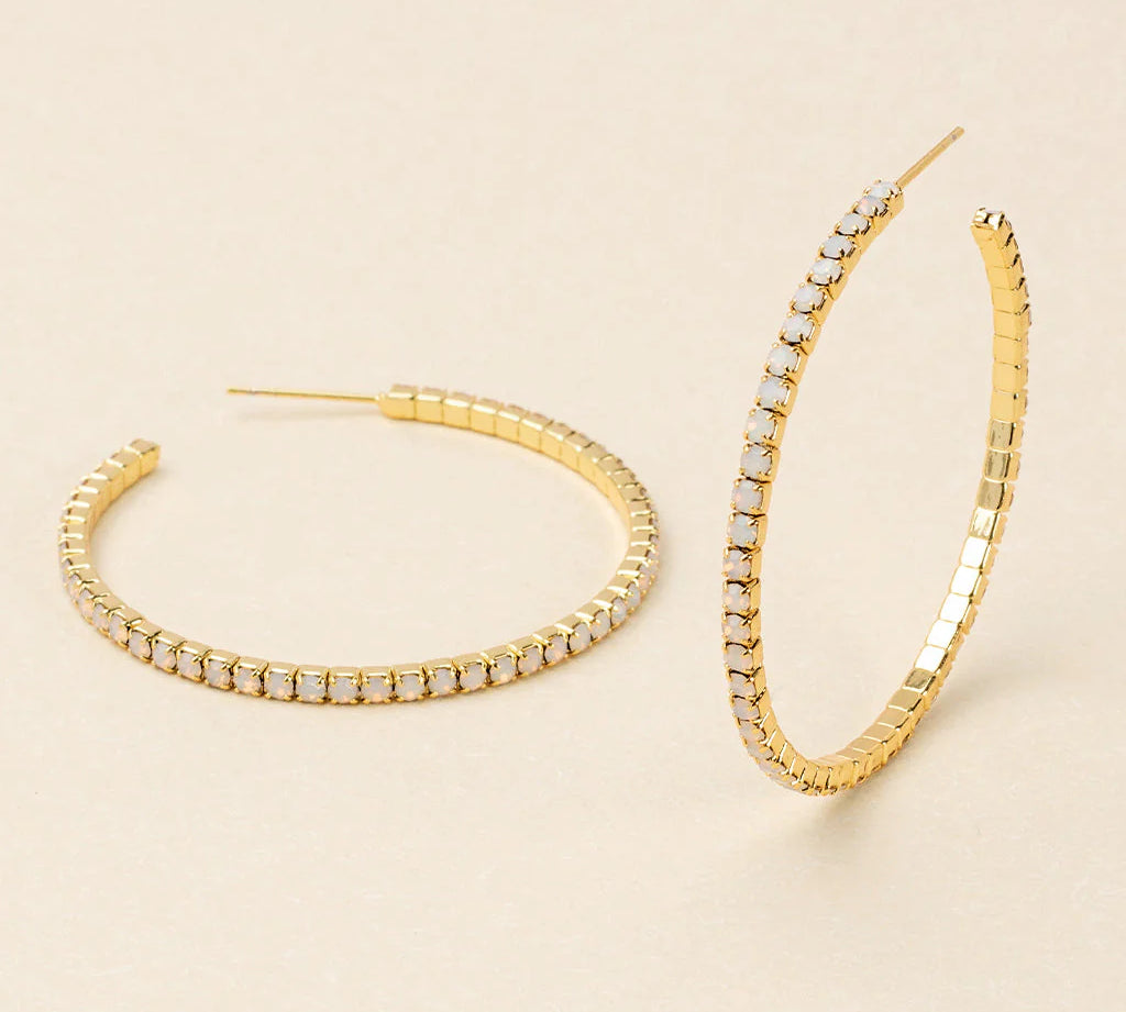 Sparkle & Shine Large Rhinestone Earring