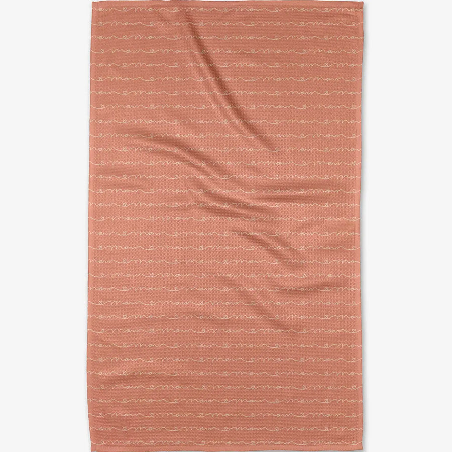 Geometry Tea Towel 18x30"