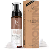 Beauty by Earth Self Tanner Body Tanning Mousse 7.5oz