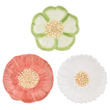 Flower Snack Plates