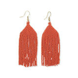 Michele Beaded Fringe Earrings
