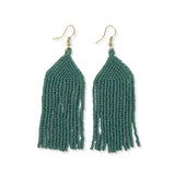 Michele Beaded Fringe Earrings