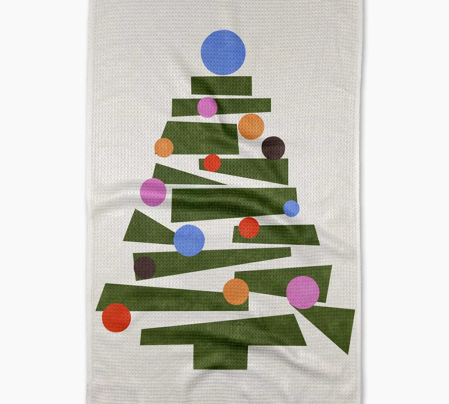 Christmas Geometry Tea Towel 18x30