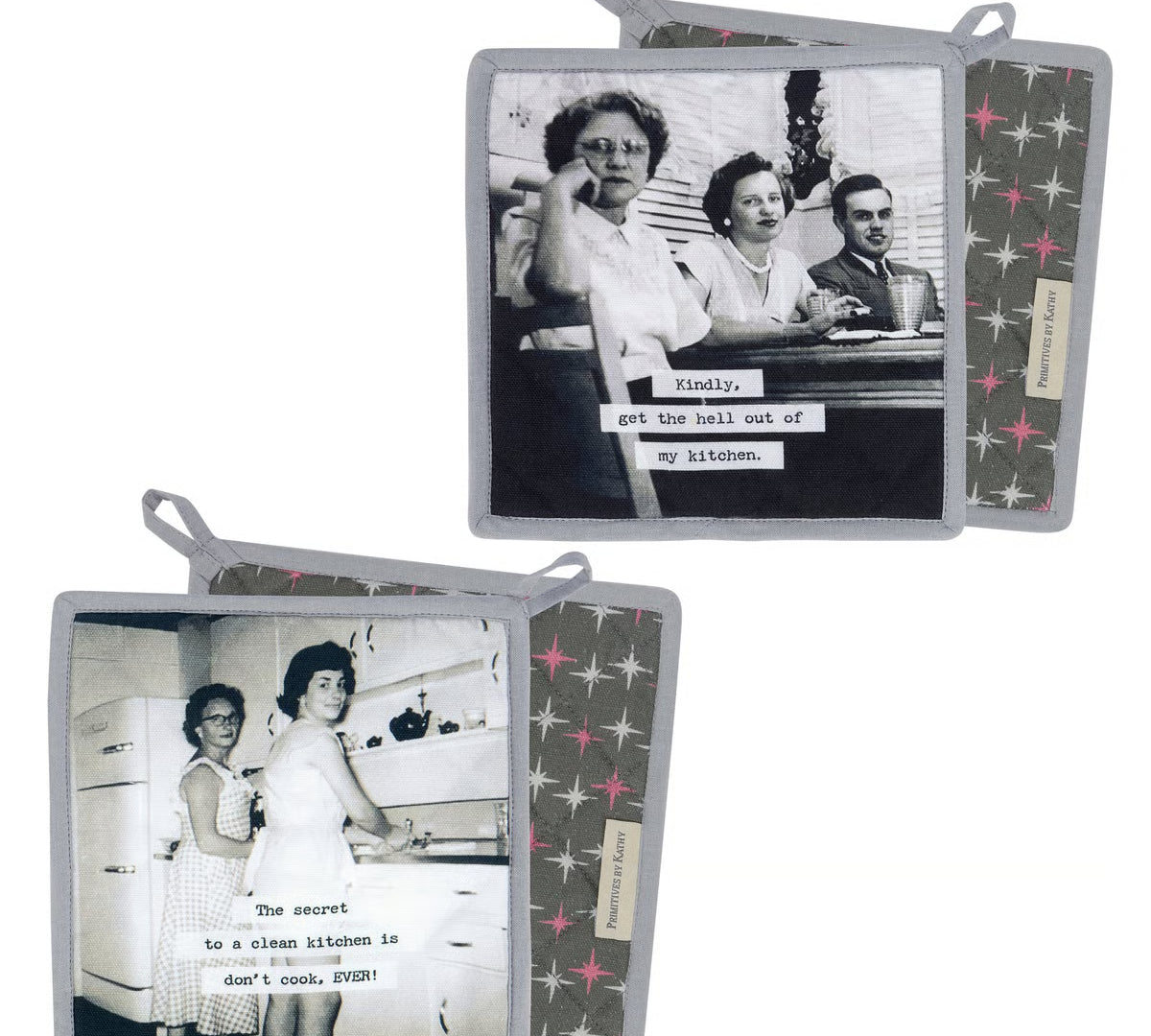 Trash Talk Hot Pad Set