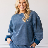 Bold Luxe Corded Crew