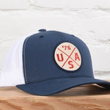 USA Gold Liberty Snapback Hat