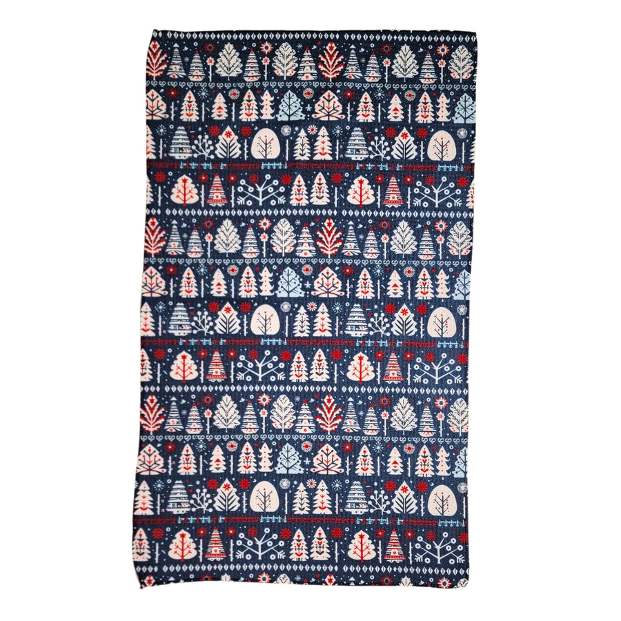 Christmas Waffle Tea Towels