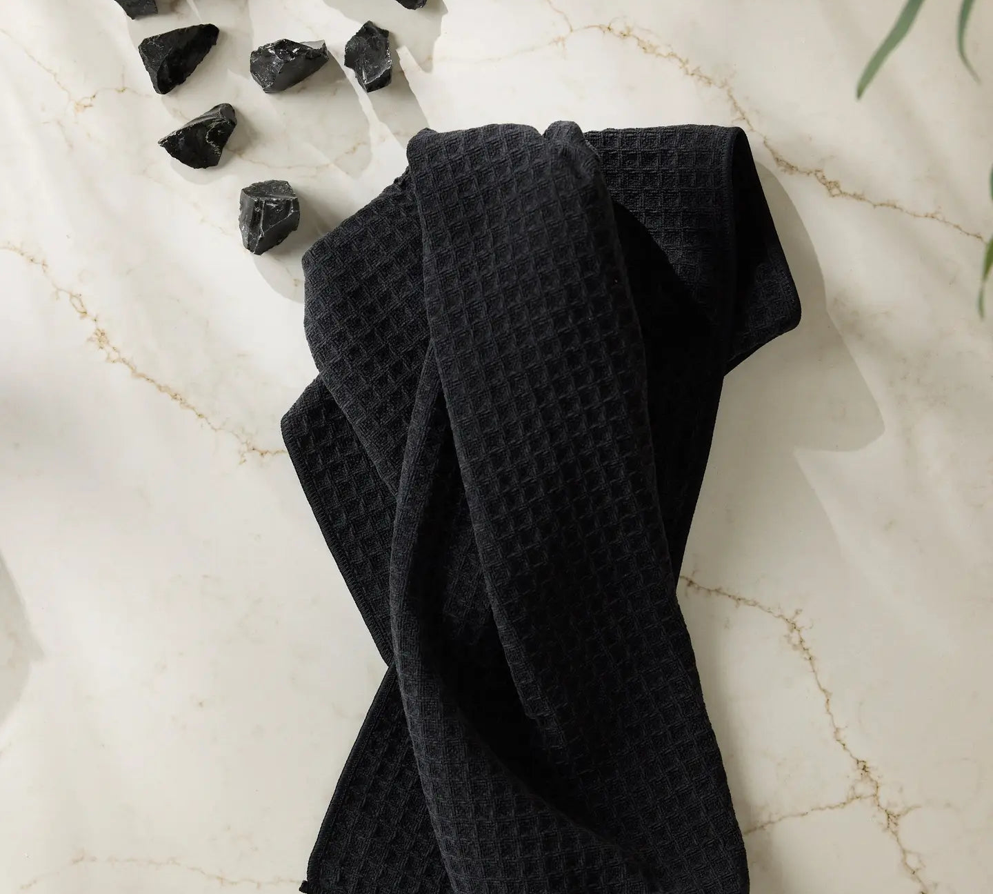 Geometry Waffle Hand Towel