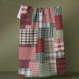Christmas Geometry Tea Towel 18x30
