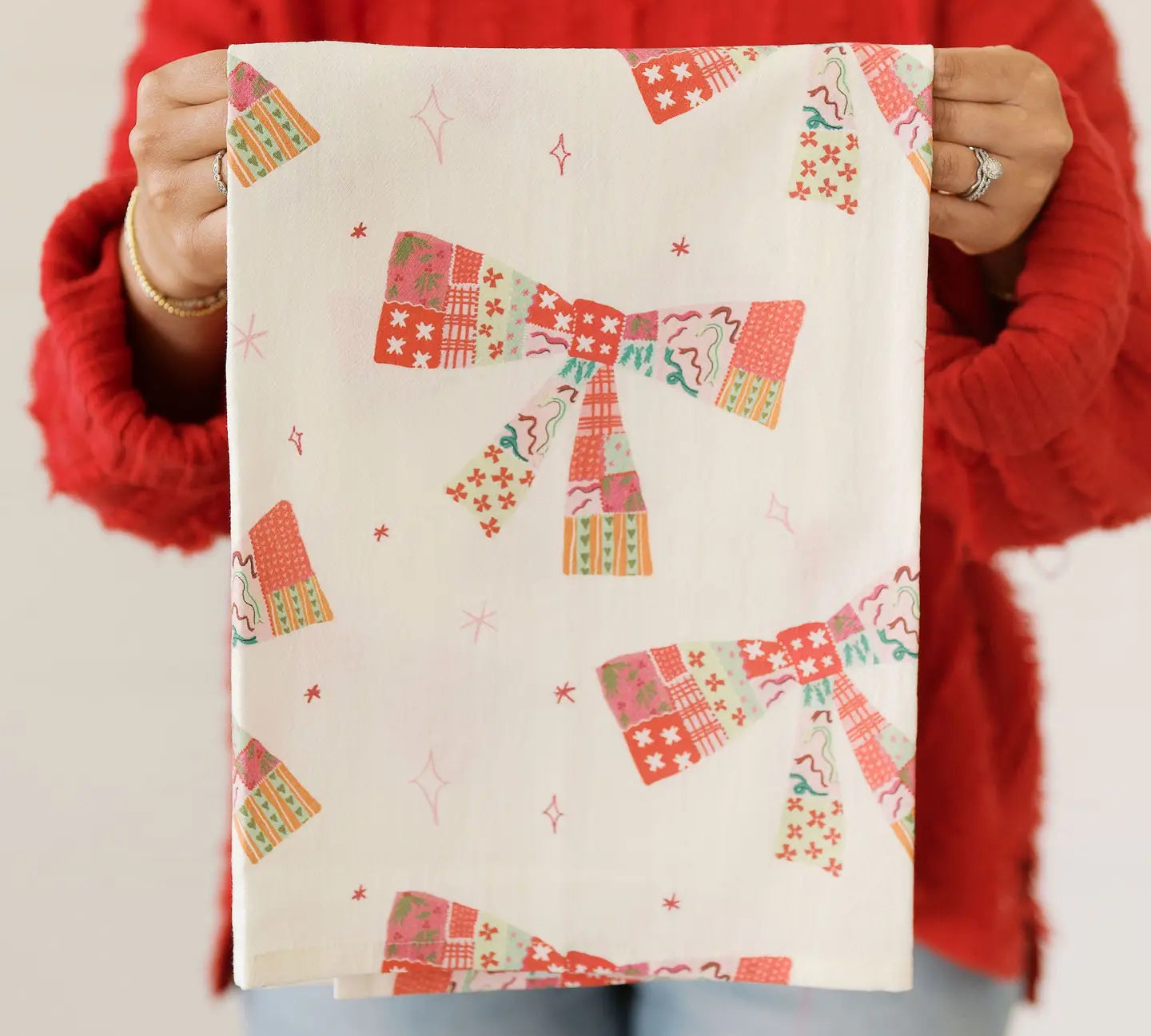 Doe A Deer Full Pattern Towel