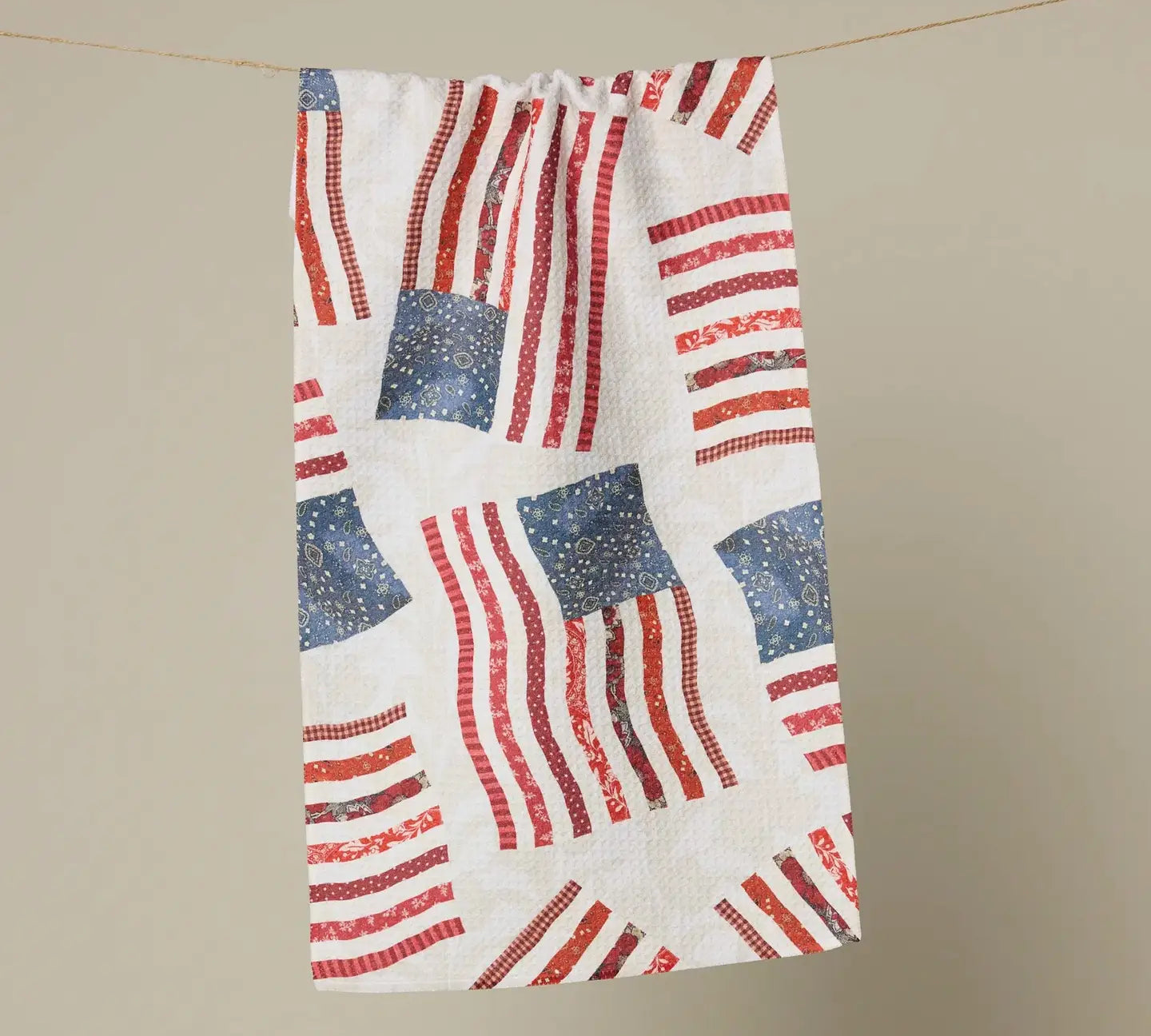 Geometry Bar Towel 12x24"