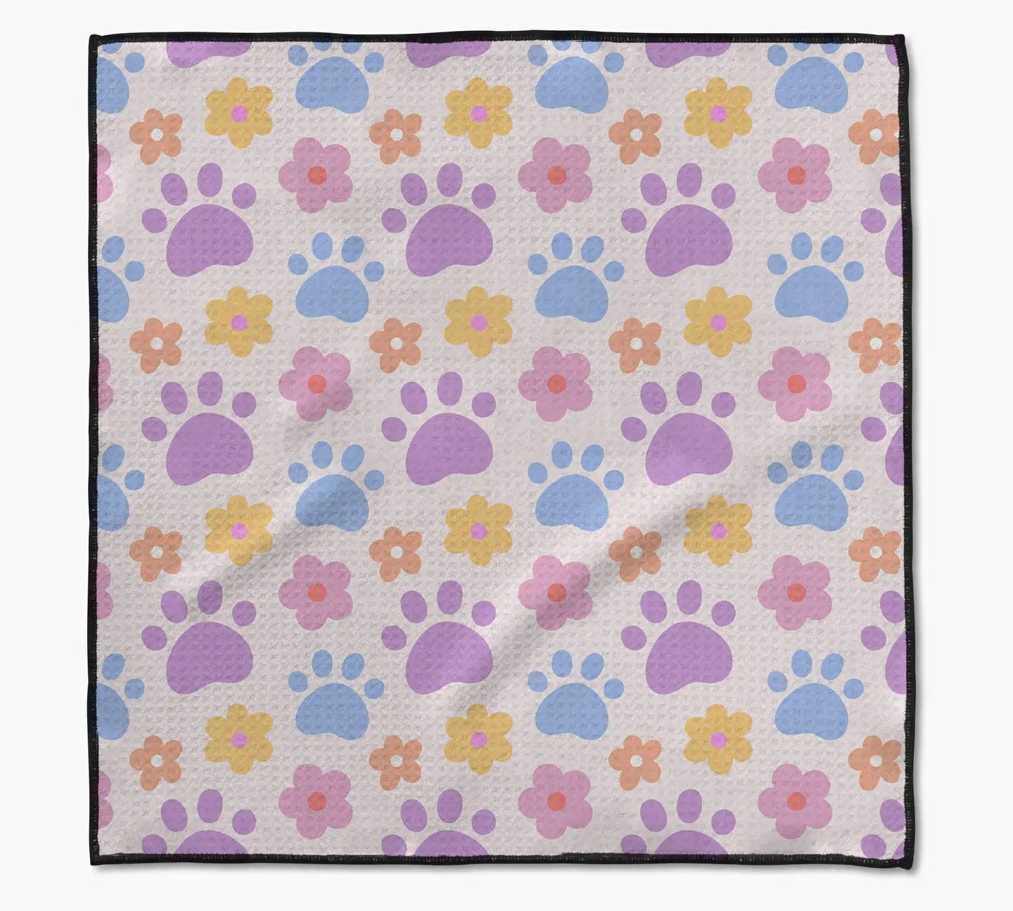 Geometry Dog Paw Towel