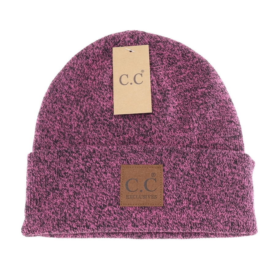 CC Unisex Classic Oversize Logo Beanie