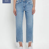 Plus Fonda Straight Vervet Jeans