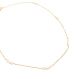 Precious Pearl Gold Beaded Necklace