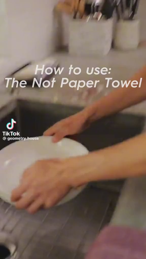 Geometry Not Paper Towel Set of 6