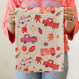 Doe A Deer Full Pattern Towel