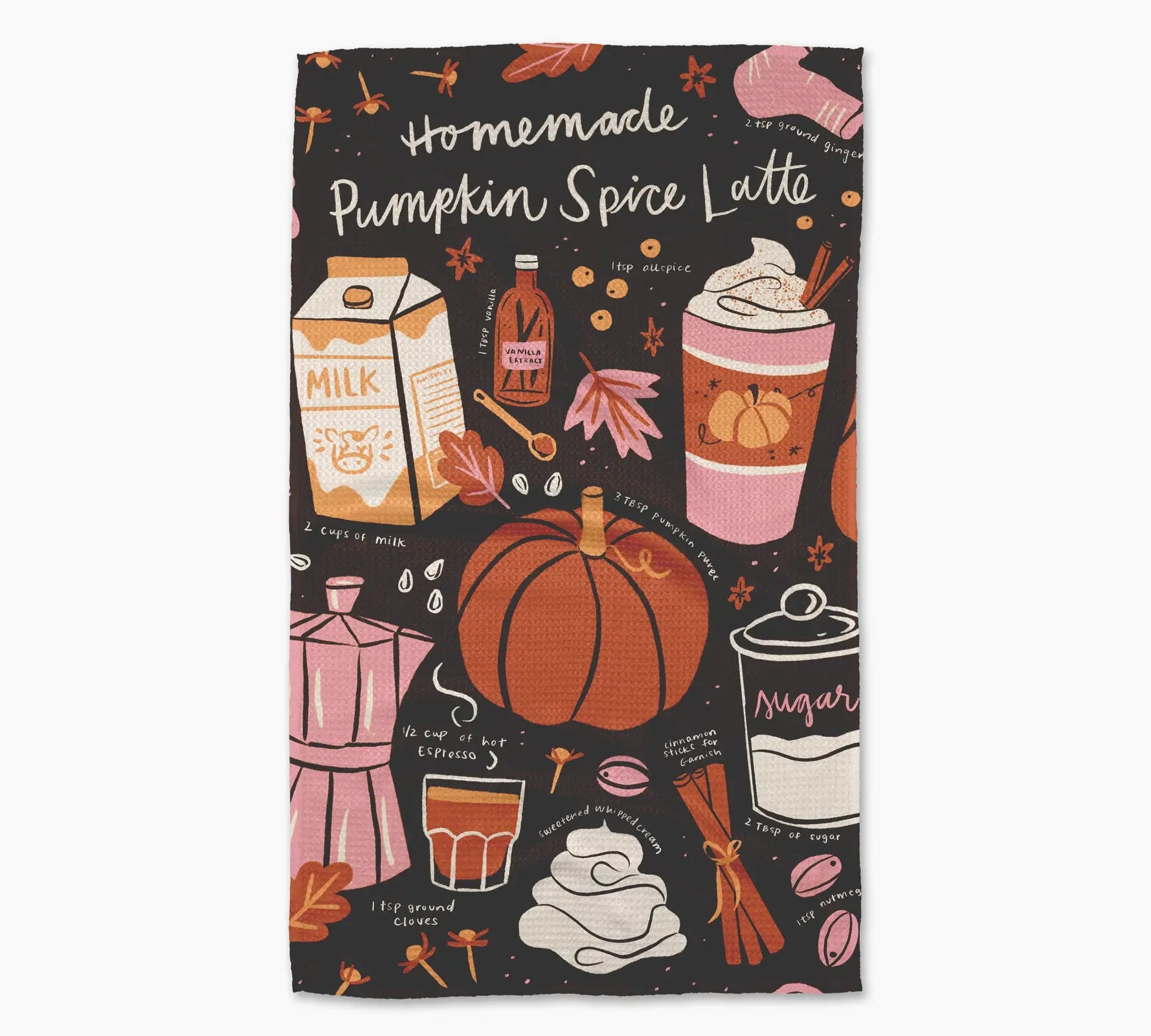 Geometry Tea Towel 18x30"