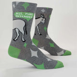 Blue Q Men's Crew Socks