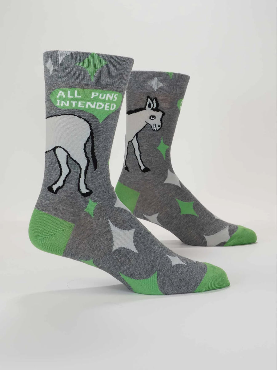 Blue Q Men's Crew Socks