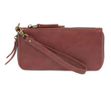 Chloe Solid Zip Around Wallet