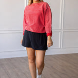 Bold Luxe Corded Crew