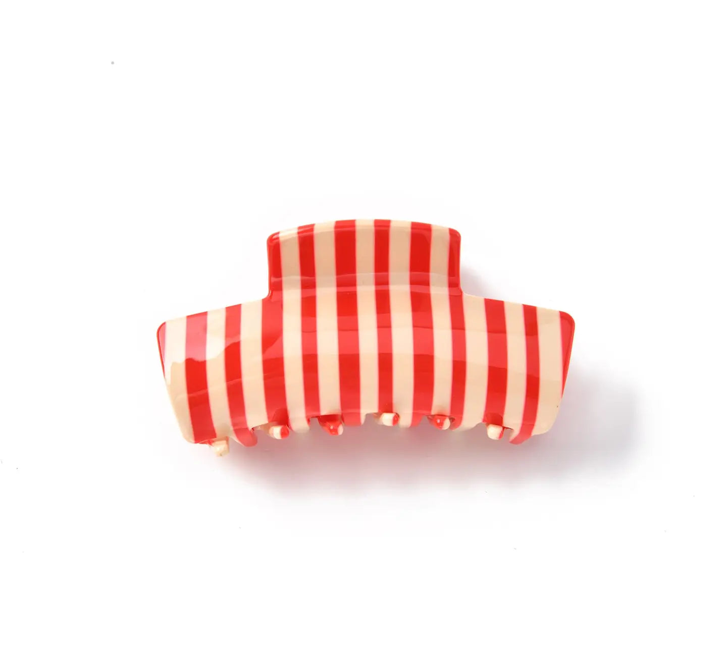 Striped Color Block Hair Claw