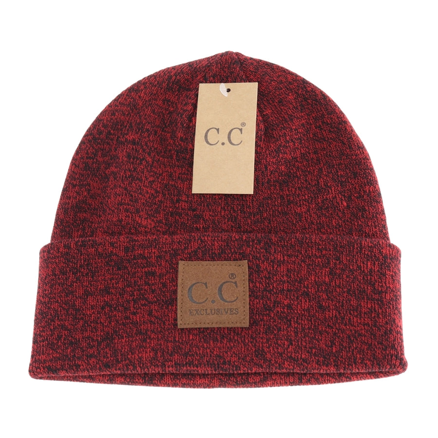 CC Unisex Classic Oversize Logo Beanie