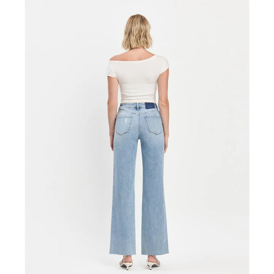 Reggie Wide Leg Vervet Jeans