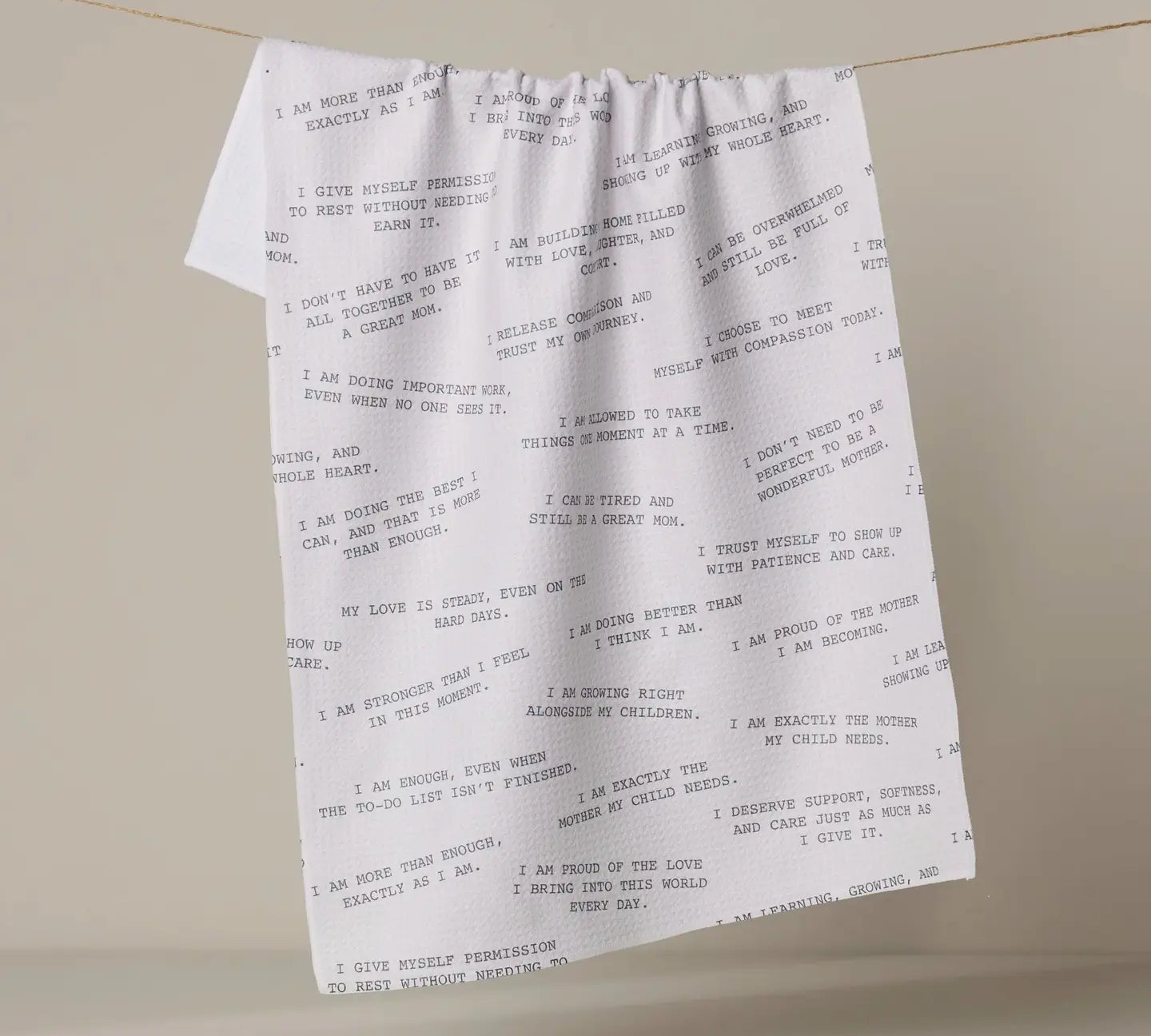 Geometry Tea Towel 18x30"