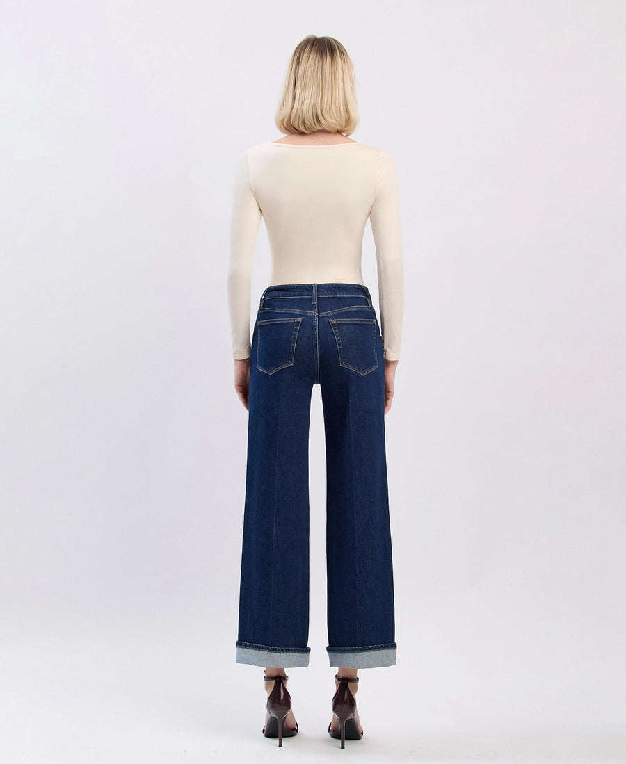 Reward Cuffed Ankle Vervet Jeans