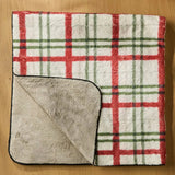 Geometry Plush Dog Towel