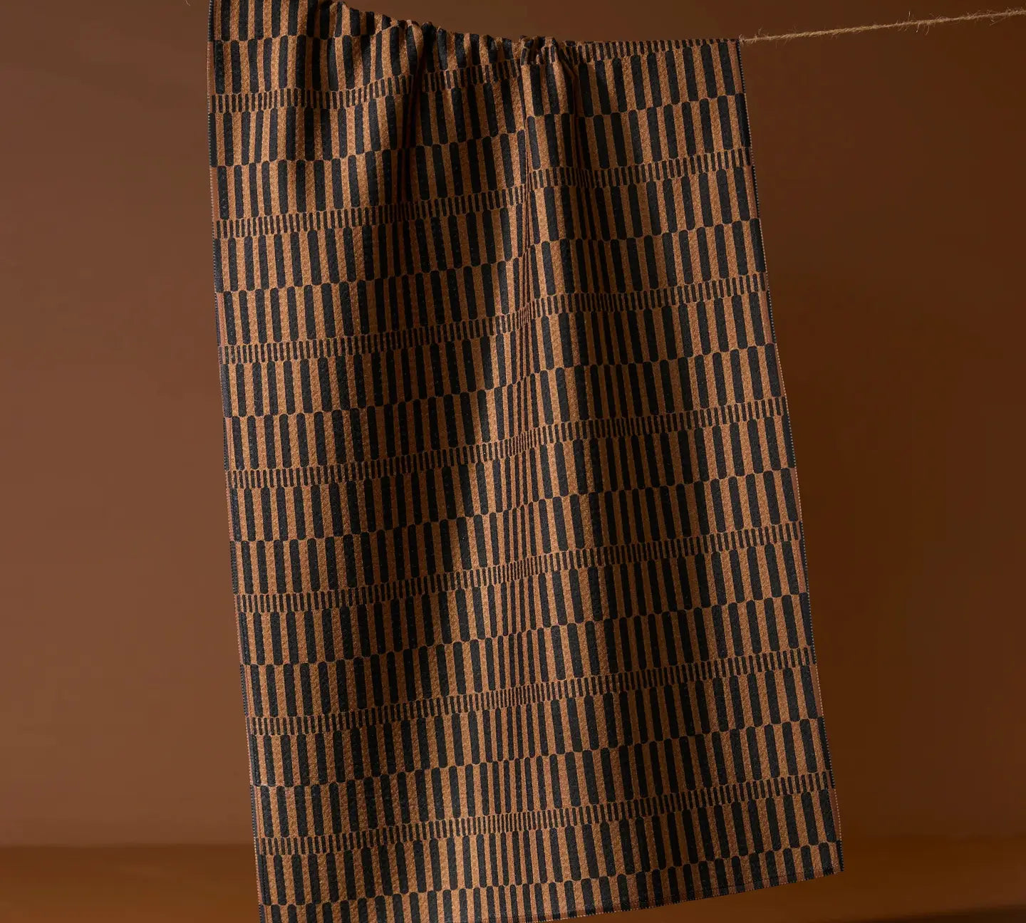 Geometry Neutral Tea Towel 18"x30"