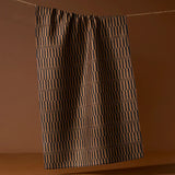 Geometry Neutral Tea Towel 18"x30"