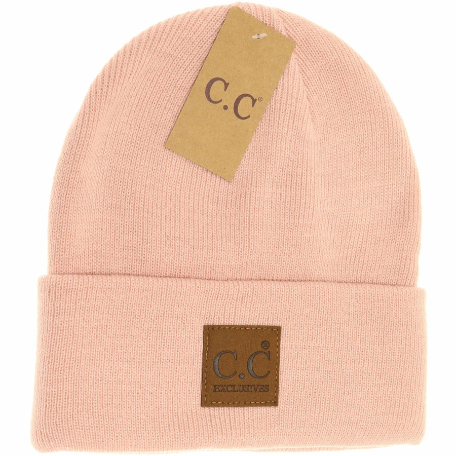 CC Unisex Classic Oversize Logo Beanie