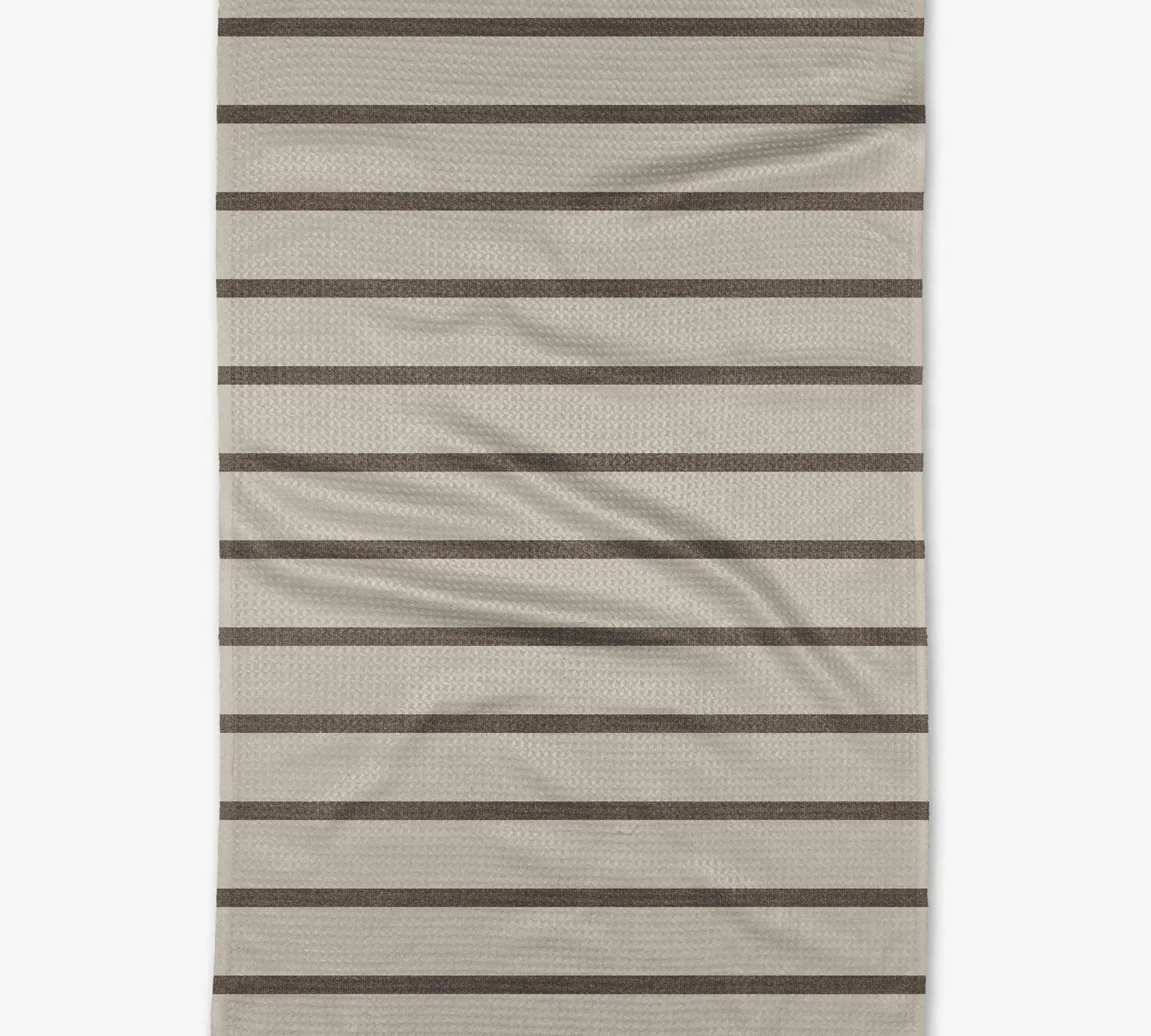 Geometry Neutral Tea Towel 18"x30"