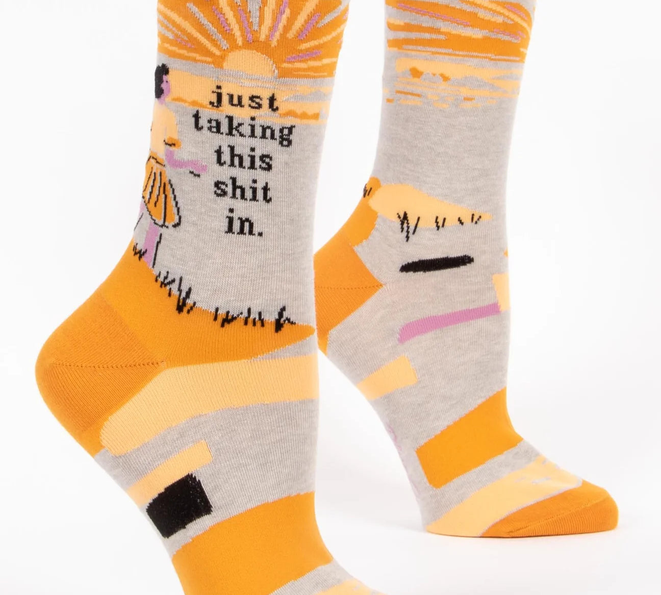 Blue Q Womens Crew Socks