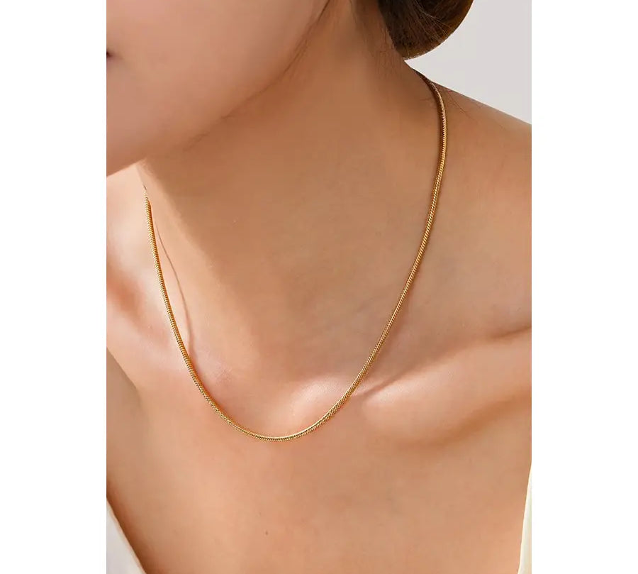 Waterproof Stainless Steel Chain Necklace