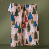 Christmas Geometry Tea Towel 18x30